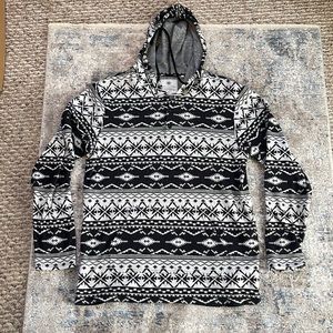 On the Byas long sleeve Henley hoody